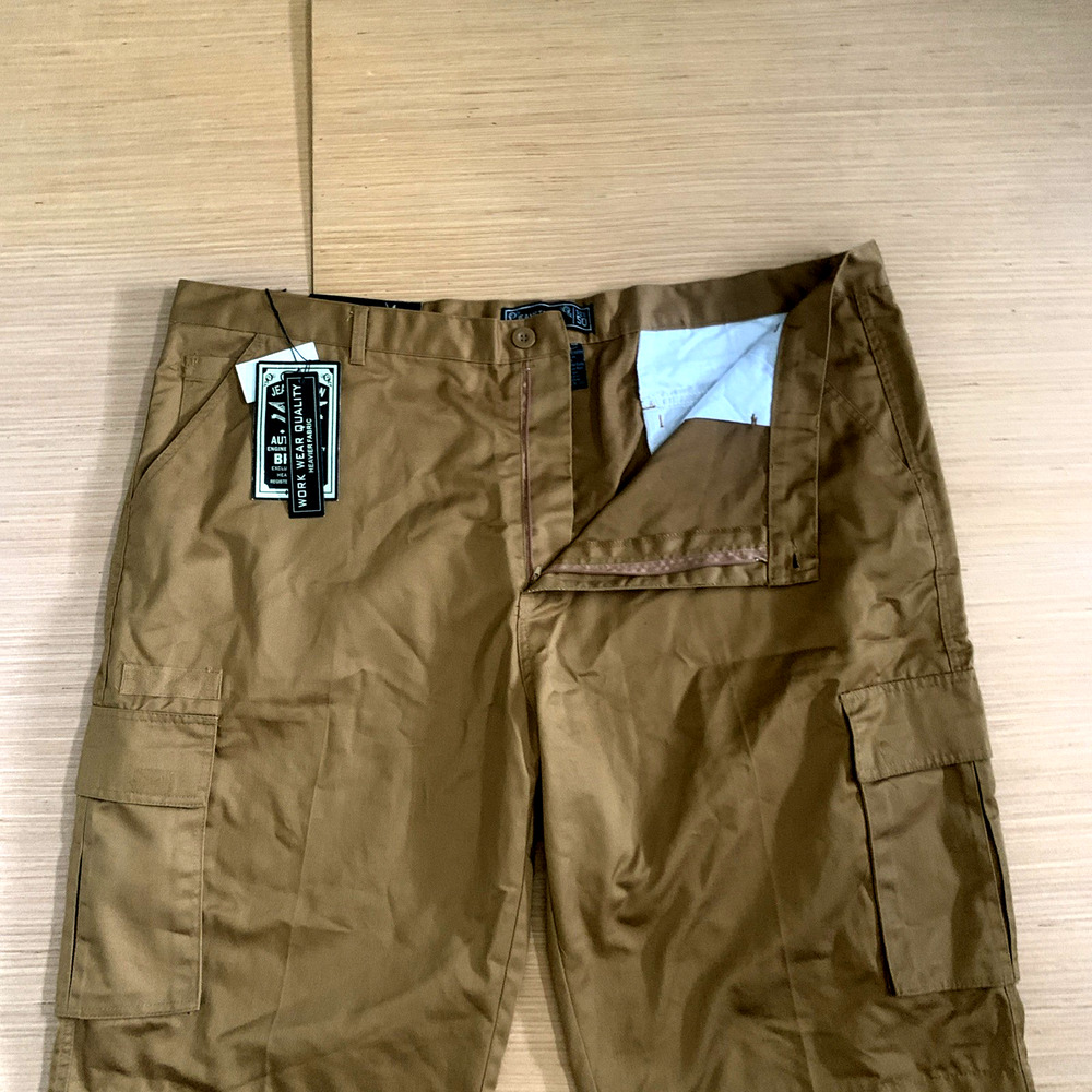 Jeanstation Superior Men's Size 50 Flat Front Cargo Shorts Big & Tall Brand New - Picture 15 of 16
